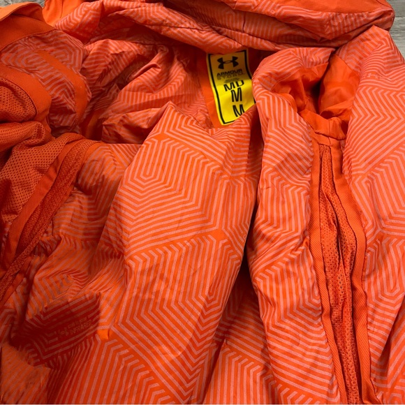 Under Armour Men's Coldgear Infrared Ghost Shell Jacket Medium Orange Tactical - Picture 5 of 16